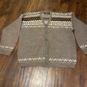 Men's Rogaland Wharelag Stavenger Norway Wool Sweater